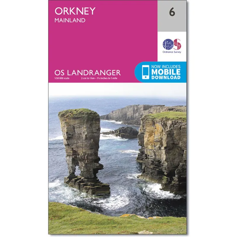 Ordnance Survey Landranger 6: Map of Orkney