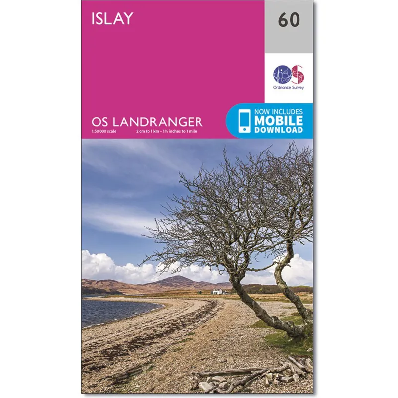 Ordnance Survey Landranger 60: Map of Islay