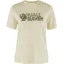 Fjallraven Women's Lush Logo T-shirt Chalk White