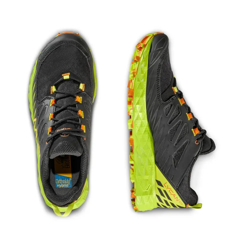 La Sportiva Men's Lycan GTX Black/Lime-3