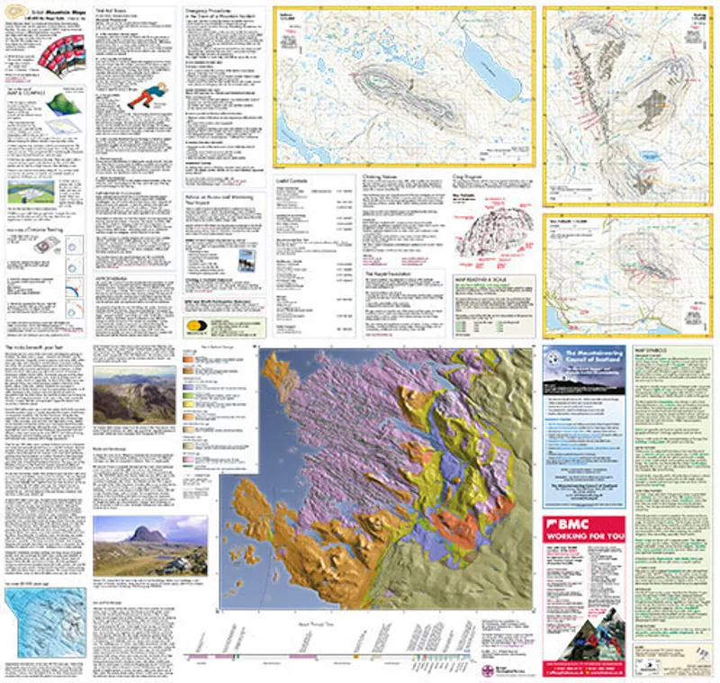 Harvey Assynt BMC Mountain Map-2