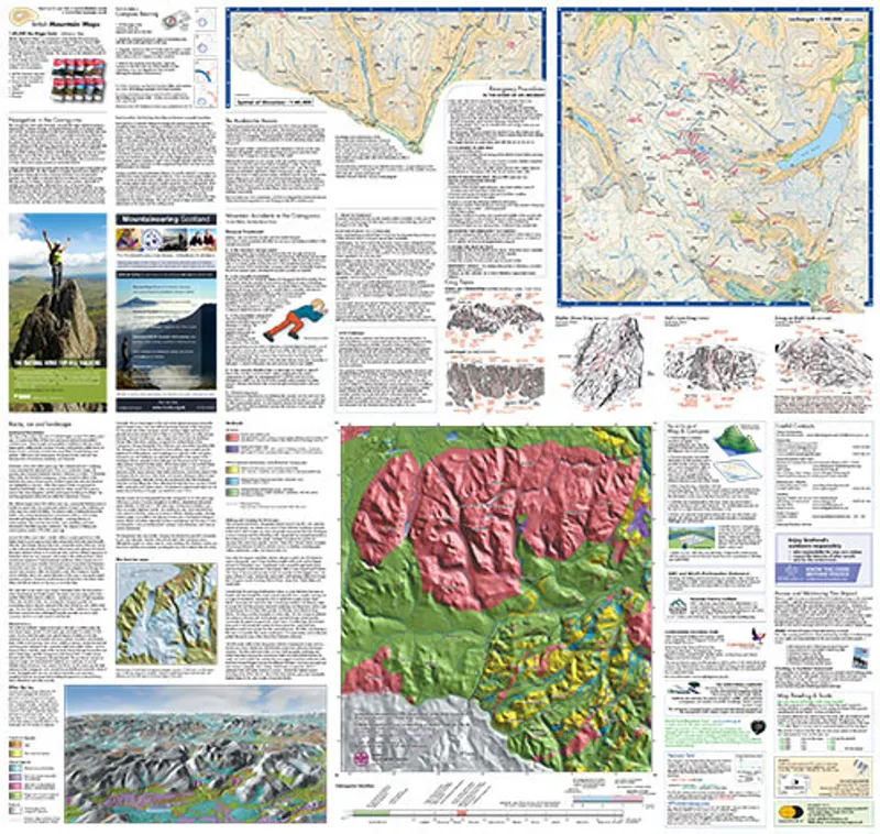 Harvey Cairngorms And Lochnagar BMC Mountain Map-2