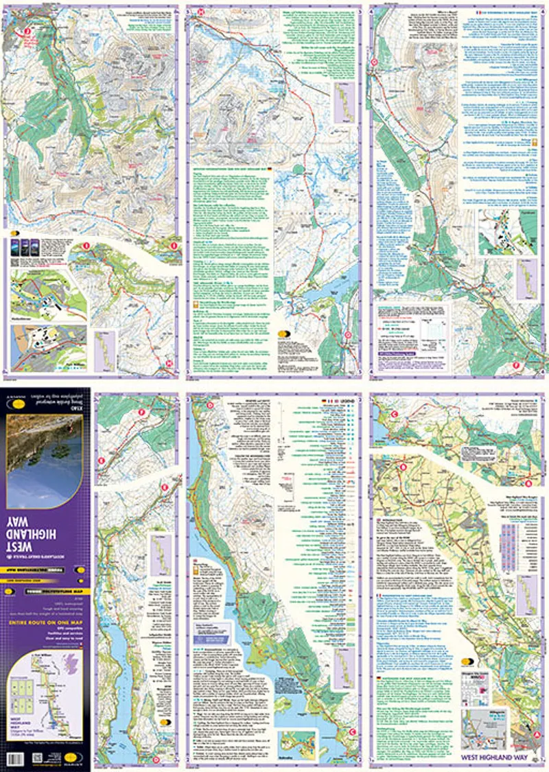 Harvey West Highland Way Map-1