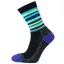 Horizon Premium Micro Crew Womens Sock Anthracite/Turquoise