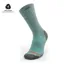 Moggans Midweight Crew Sock - Grey/Teal