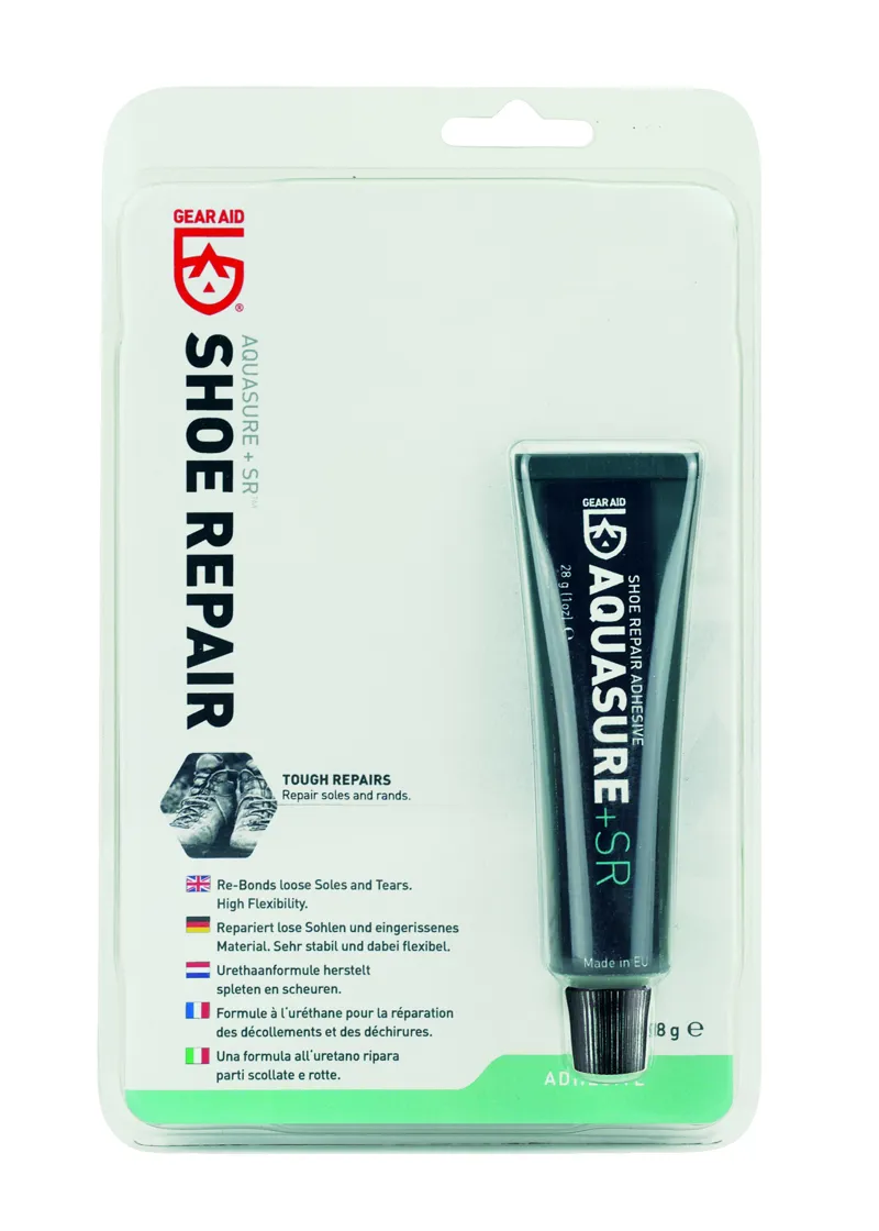 Gear Aid Aquasure + SR Shoe Repair Formerly McNett Freesole