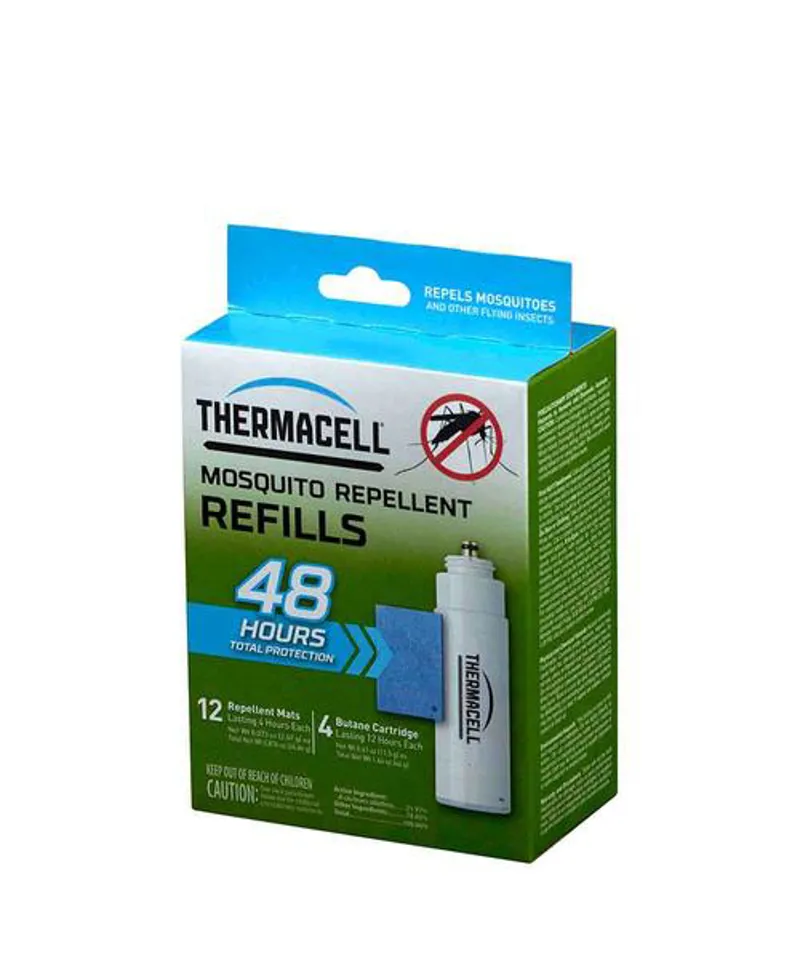 Thermacell Mosquito and Midge Repeller Large Refill inc Mats and Gas