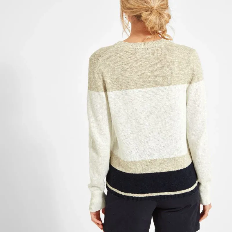 Schoffel Women's Treyarnon Bay Jumper Oat-2