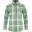 Fjallraven Women's Ovik Lite Flannel Shirt - Misty Green-Eggshell
