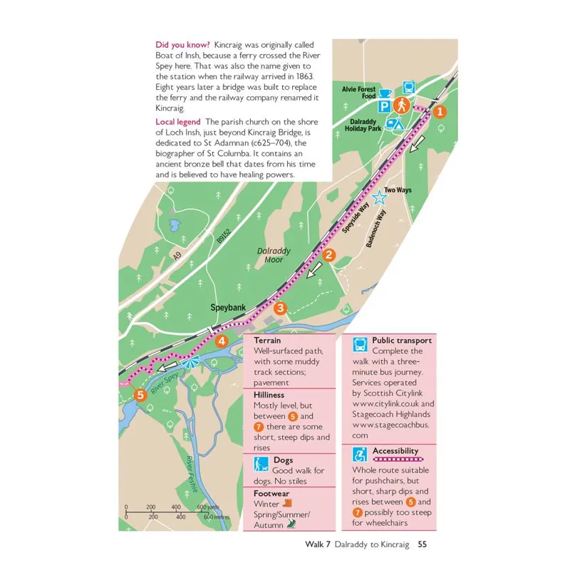 Aviemore and the Cairngorms Short Walks Guidebook - OS Short Walks Made Easy-3