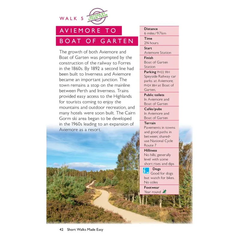 Aviemore and the Cairngorms Short Walks Guidebook - OS Short Walks Made Easy-2