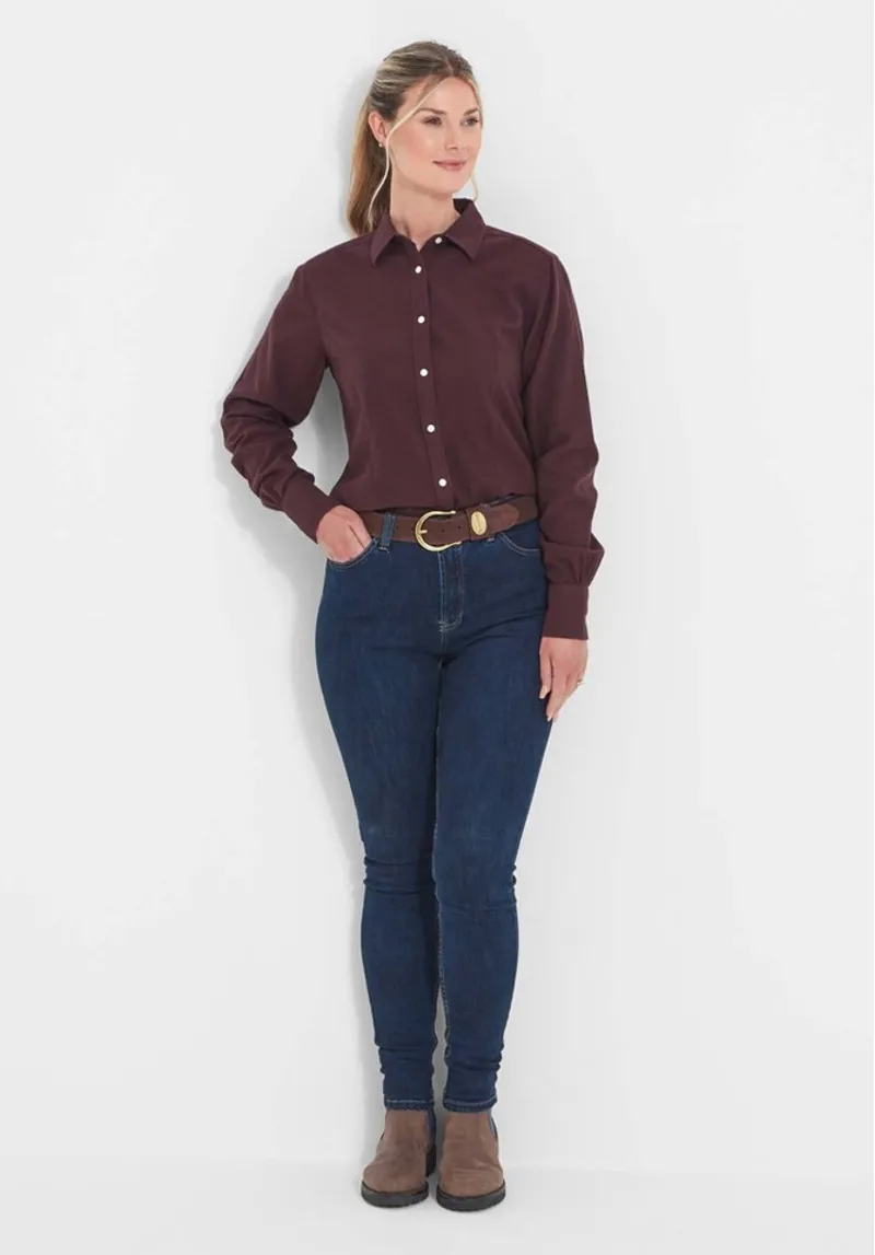 Schoffel Women's Elveden Shirt Prune-1
