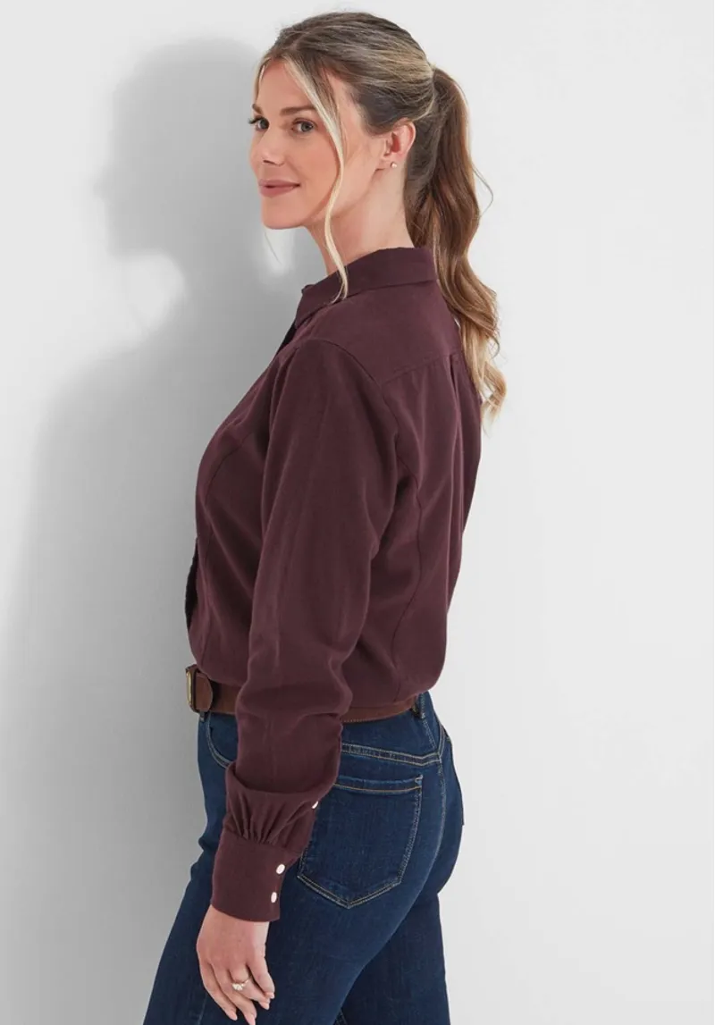 Schoffel Women's Elveden Shirt Prune-2