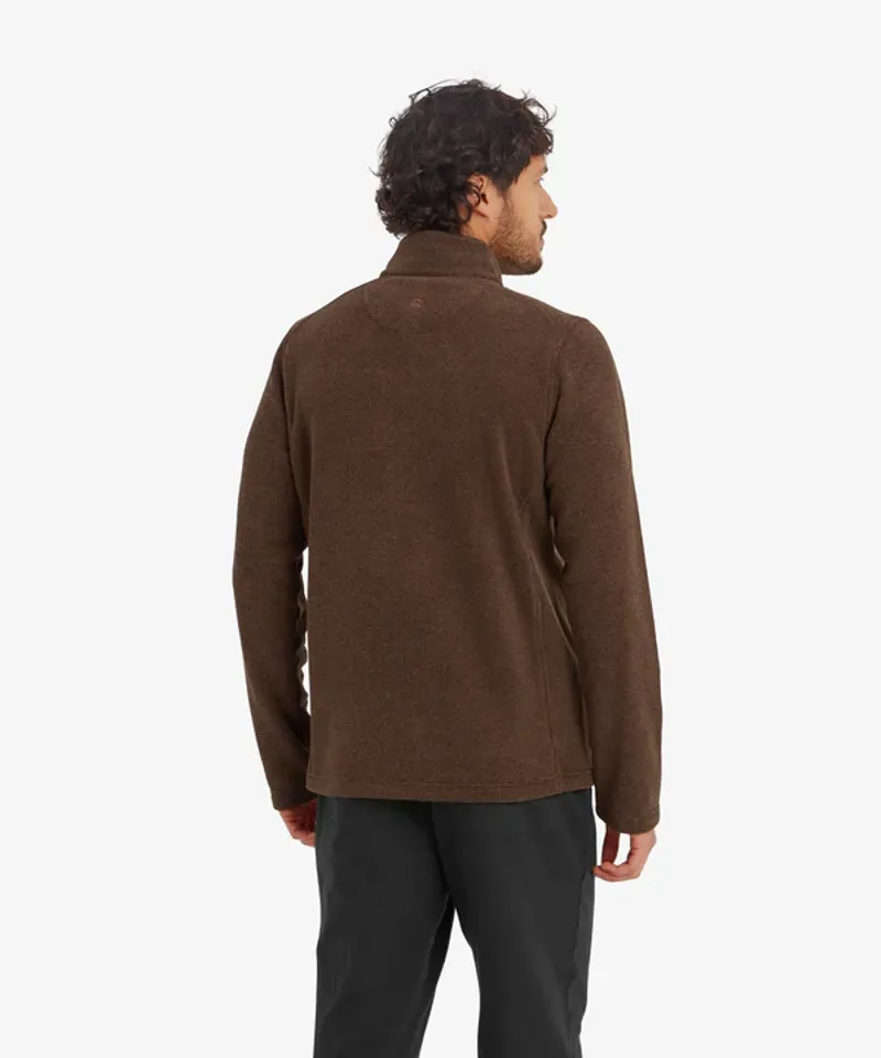 Sherpa Men's Rolpa Eco 1/2 Zip Fleece Cappuccino-4