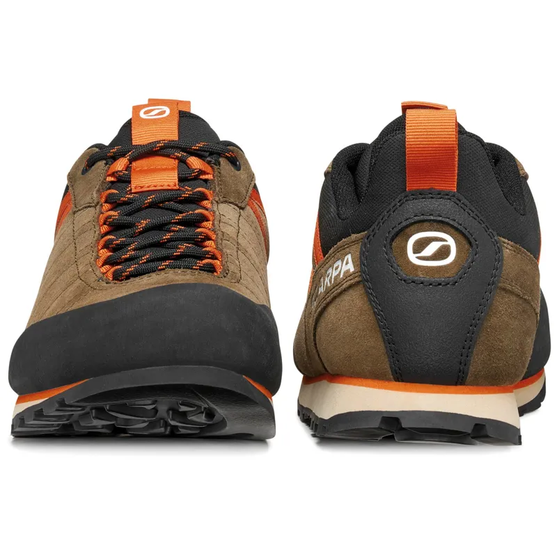 Scarpa Crux 2 Caribou/Rust Orange-2