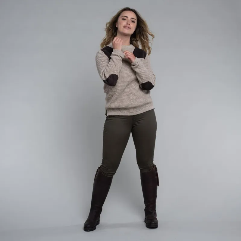 Schoffel Women's Gairloch Jumper Oatmeal-1