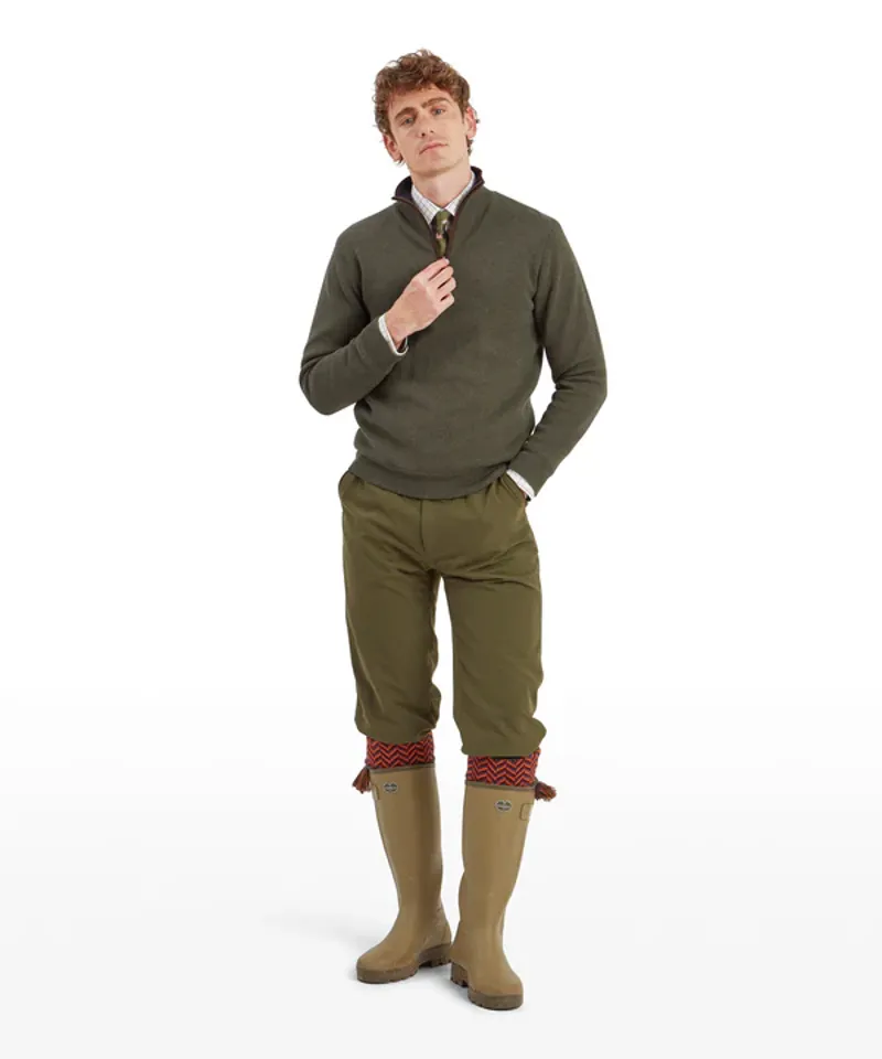 Schoffel M's Angus Aerobloc 1/4 Zip Woodland-2