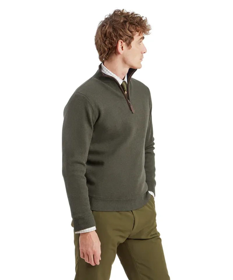 Schoffel M's Angus Aerobloc 1/4 Zip Woodland-3