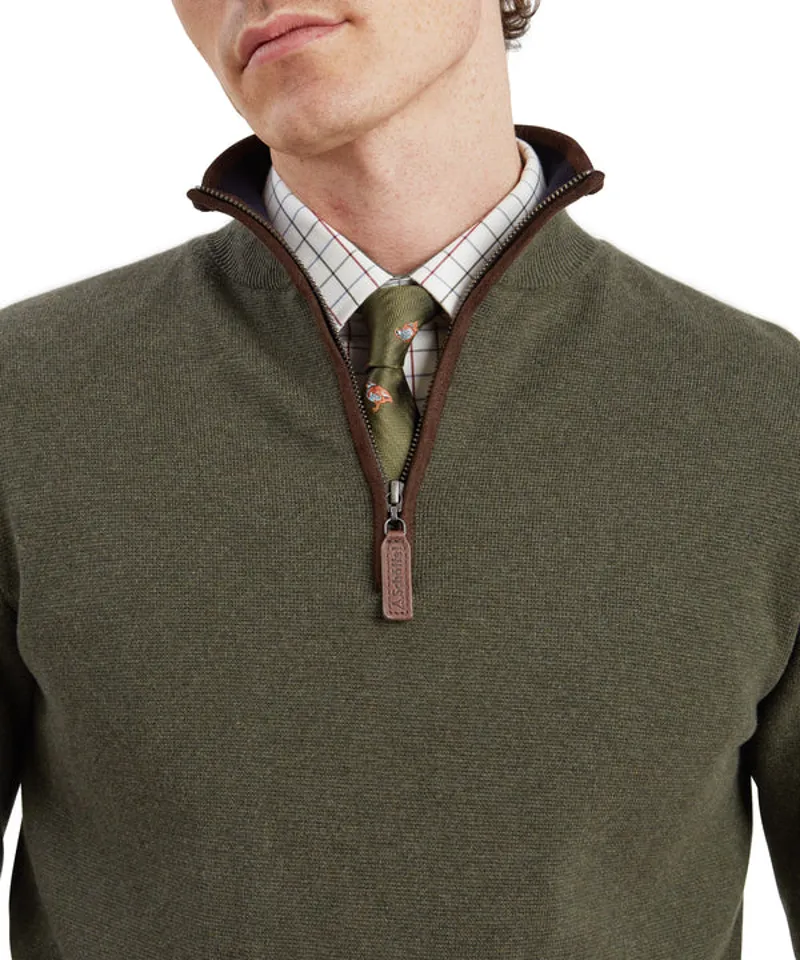 Schoffel M's Angus Aerobloc 1/4 Zip Woodland-5