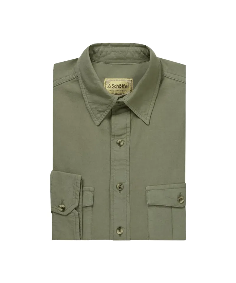 Schoffel Men's Battlesbridge Shirt - Beetle Green