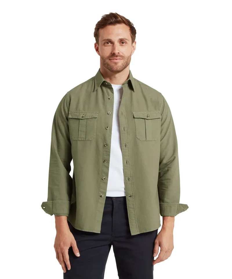 Schoffel Men's Battlesbridge Shirt - Beetle Green-1