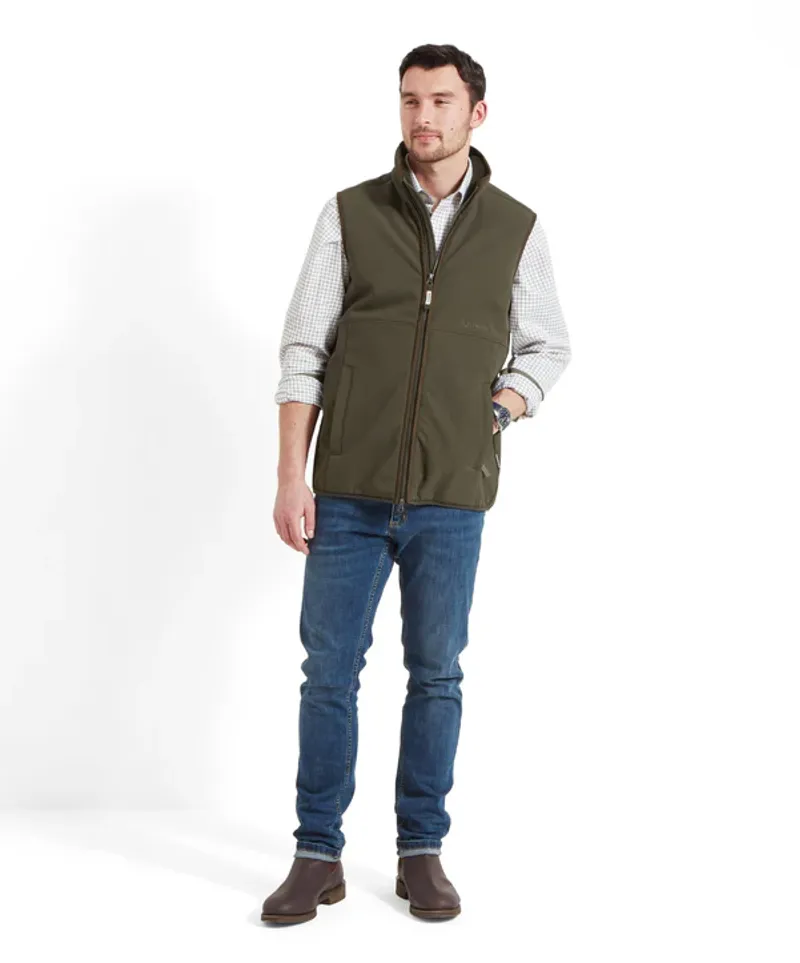 Schoffel Men's Belton Gilet Forest-2