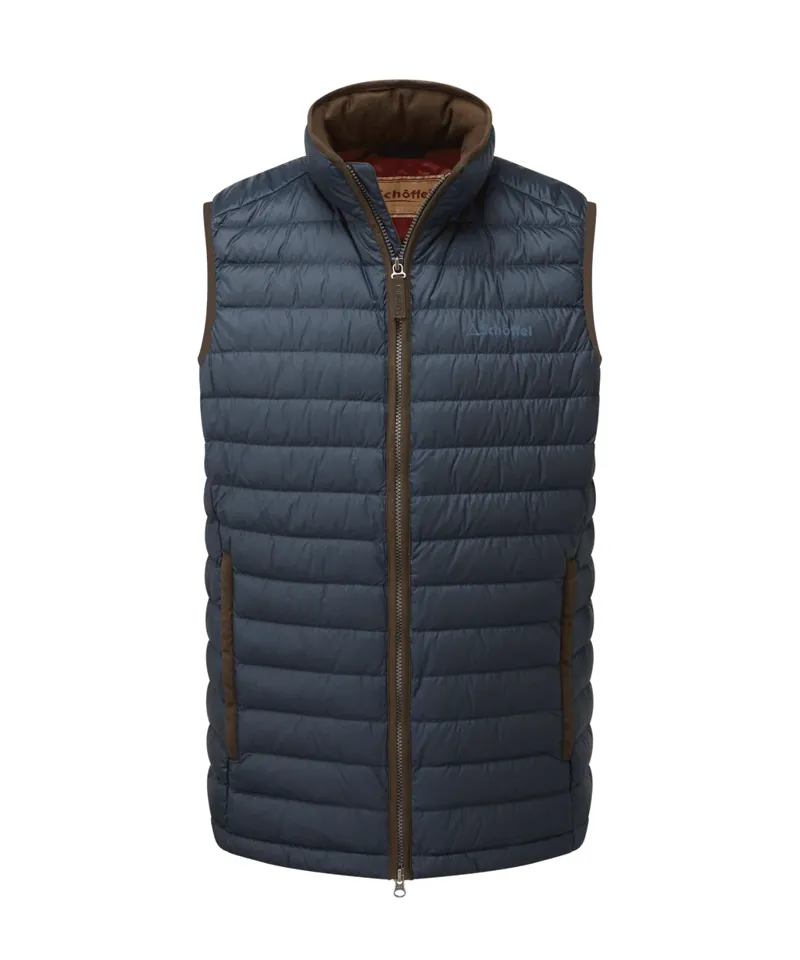 Schoffel Men's Bowden Down Gilet True Navy-1