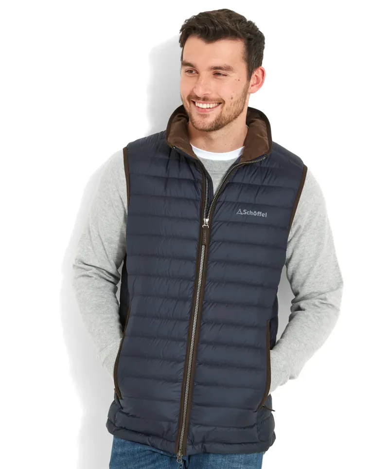 Schoffel Men's Bowden Down Gilet True Navy