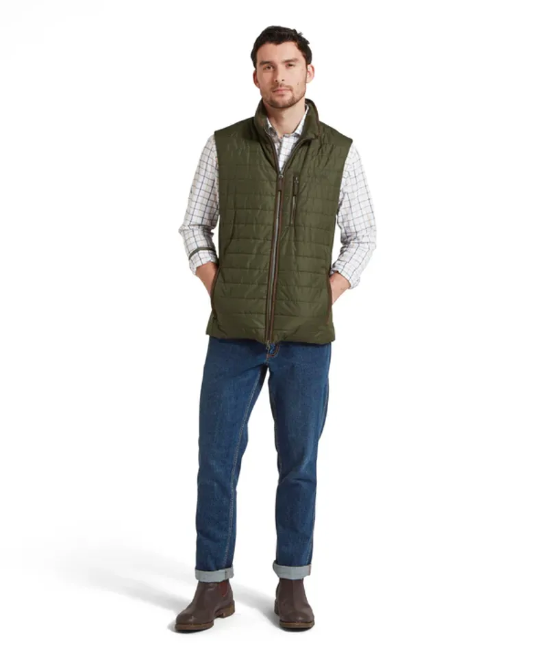 Schoffel Men's Brora Gilet Forest-2
