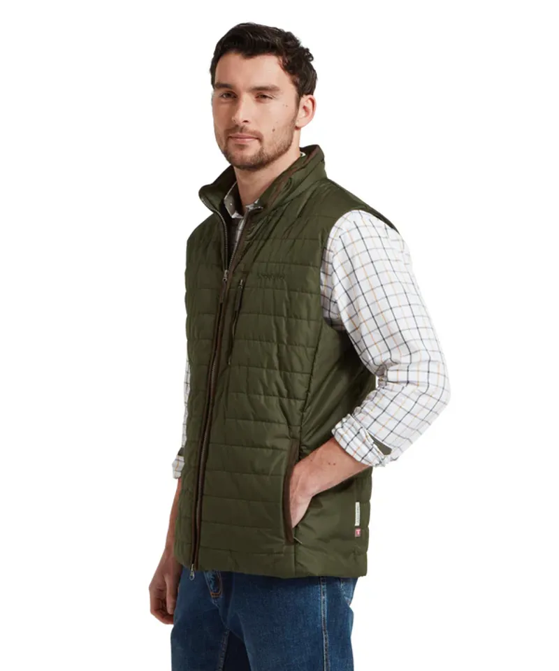 Schoffel Men's Brora Gilet Forest-3