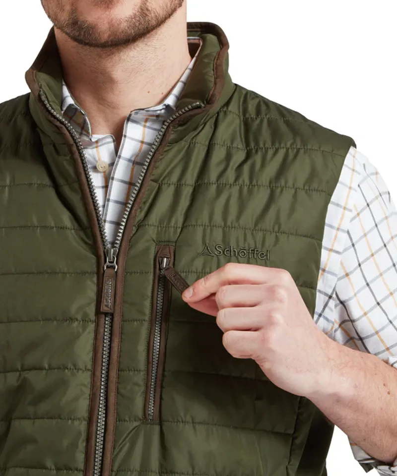 Schoffel Men's Brora Gilet Forest-5