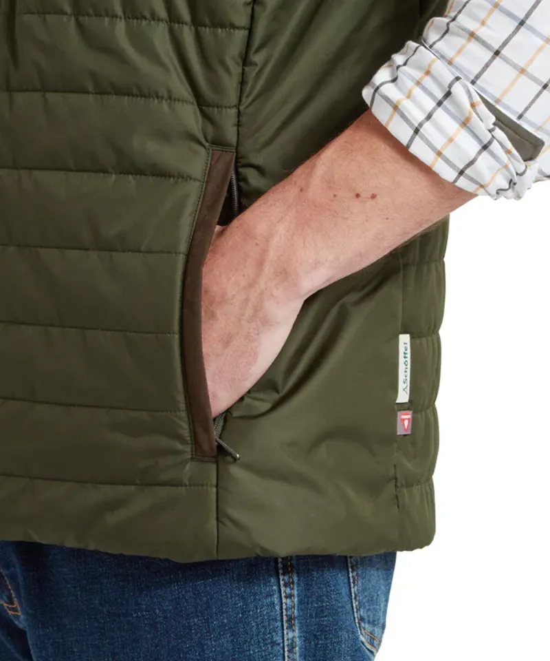 Schoffel Men's Brora Gilet Forest-6