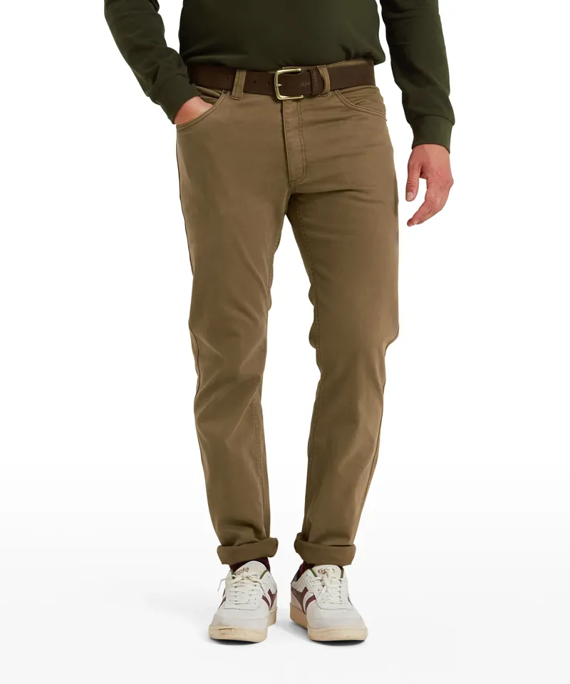 Schoffel Men's Canterbury Jean - Toffee-1