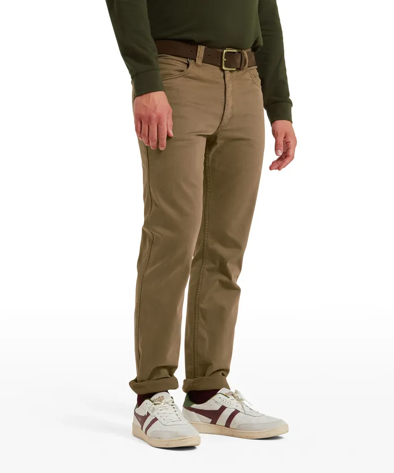 Schoffel Men's Canterbury Jean - Toffee-2