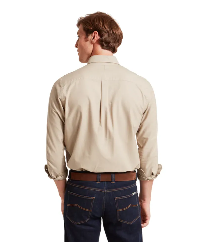 Schoffel Men's Cavendish Oxford Shirt Cobblestone-4