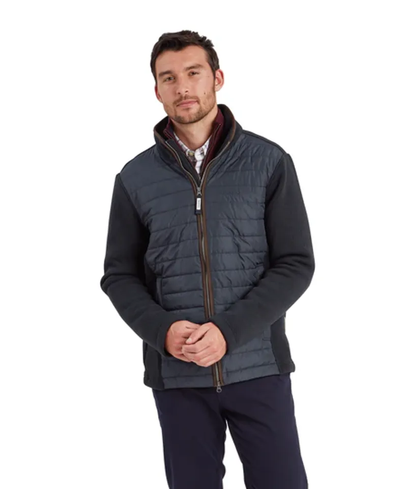 Schoffel Cottesmore Hybrid Jkt Petrol Blue-1