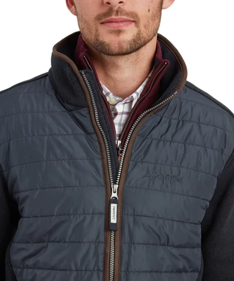 Schoffel Cottesmore Hybrid Jkt Petrol Blue-3