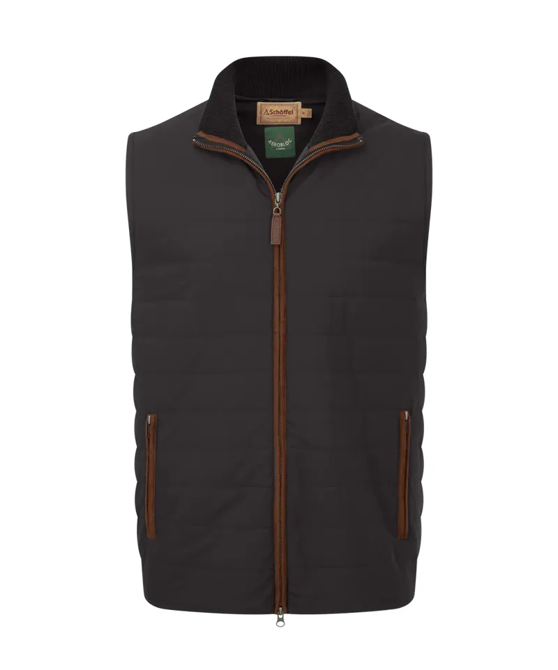 Schoffel Men's Hybrid Aerobloc Gilet Charcoal