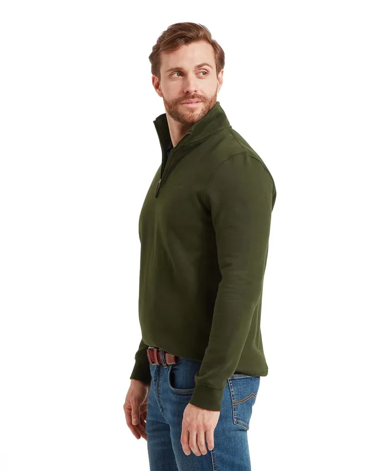 Schoffel Men's St Merryn Sweatshirt - Forest-2