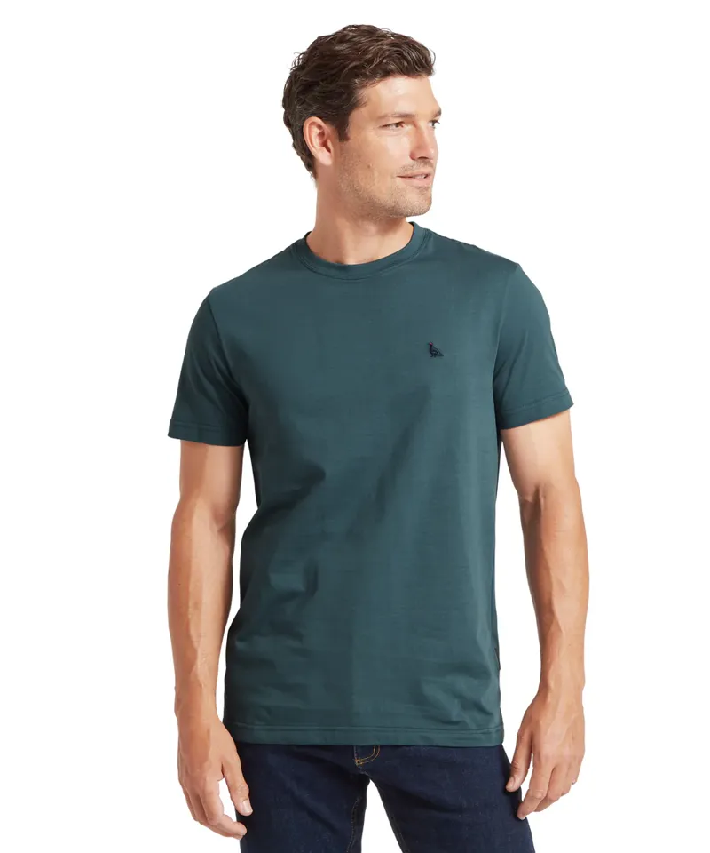 Schoffel Men's Trenance T-Shirt - Deep Ocean Blue-1