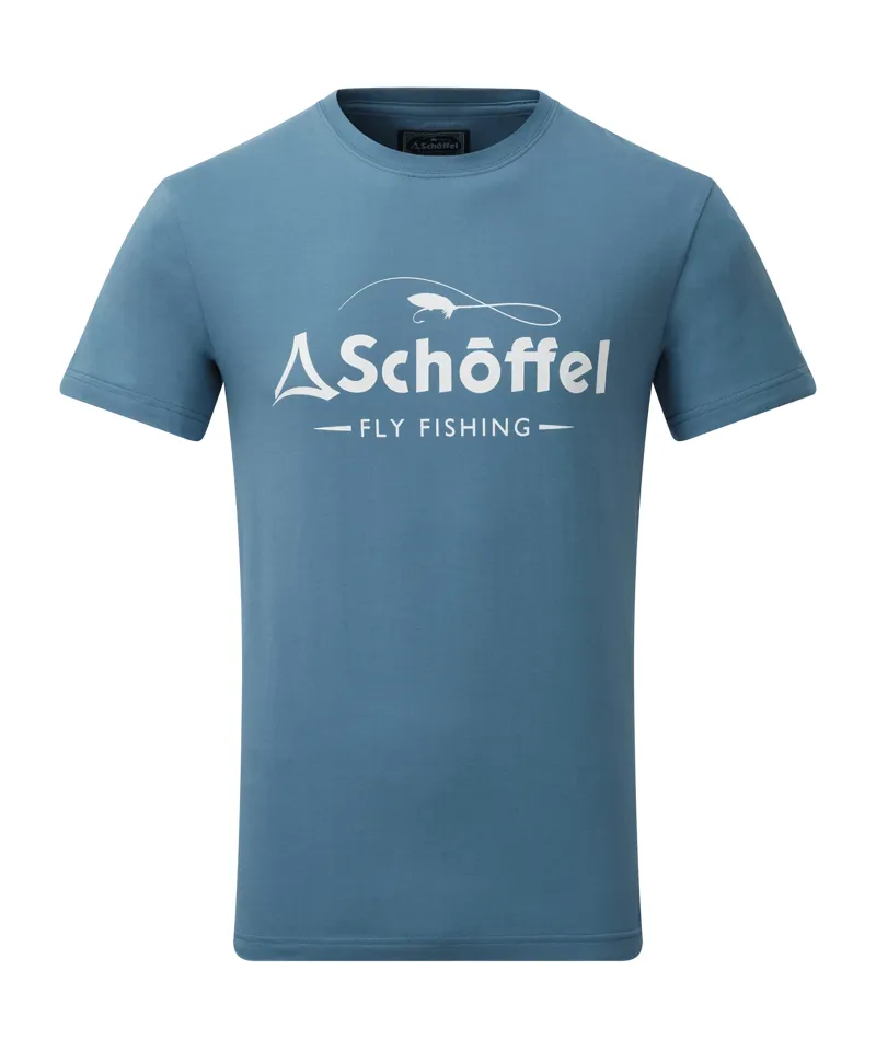 Schoffel Mens Tyne T-shirt - River Blue