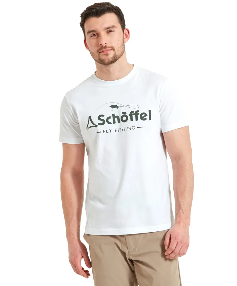Scoffel Mens Tyne T-shirt - White