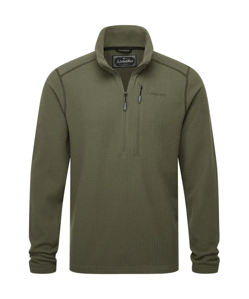 Schoffel Mens Welland Lightweight Fleece - River Green