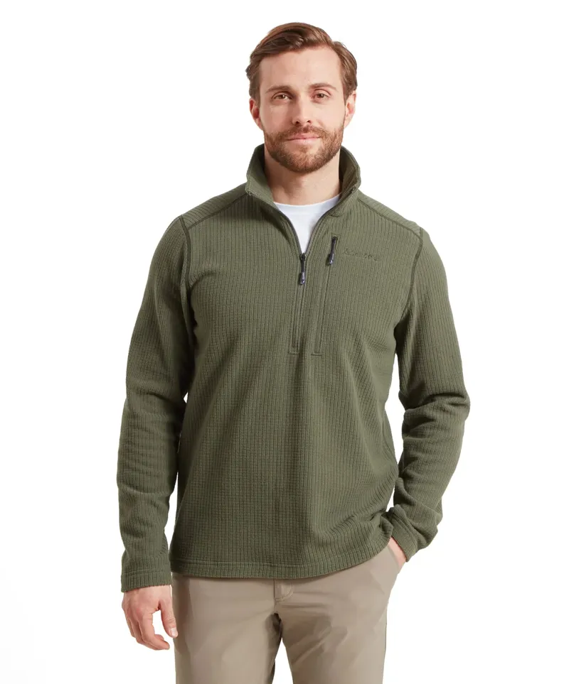 Schoffel Mens Welland Lightweight Fleece - River Green-1