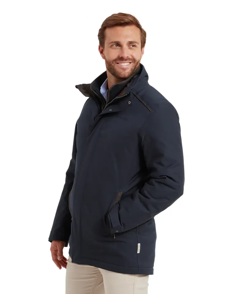 Schoffel Men's Whitton Waterproof Coat Navy-3