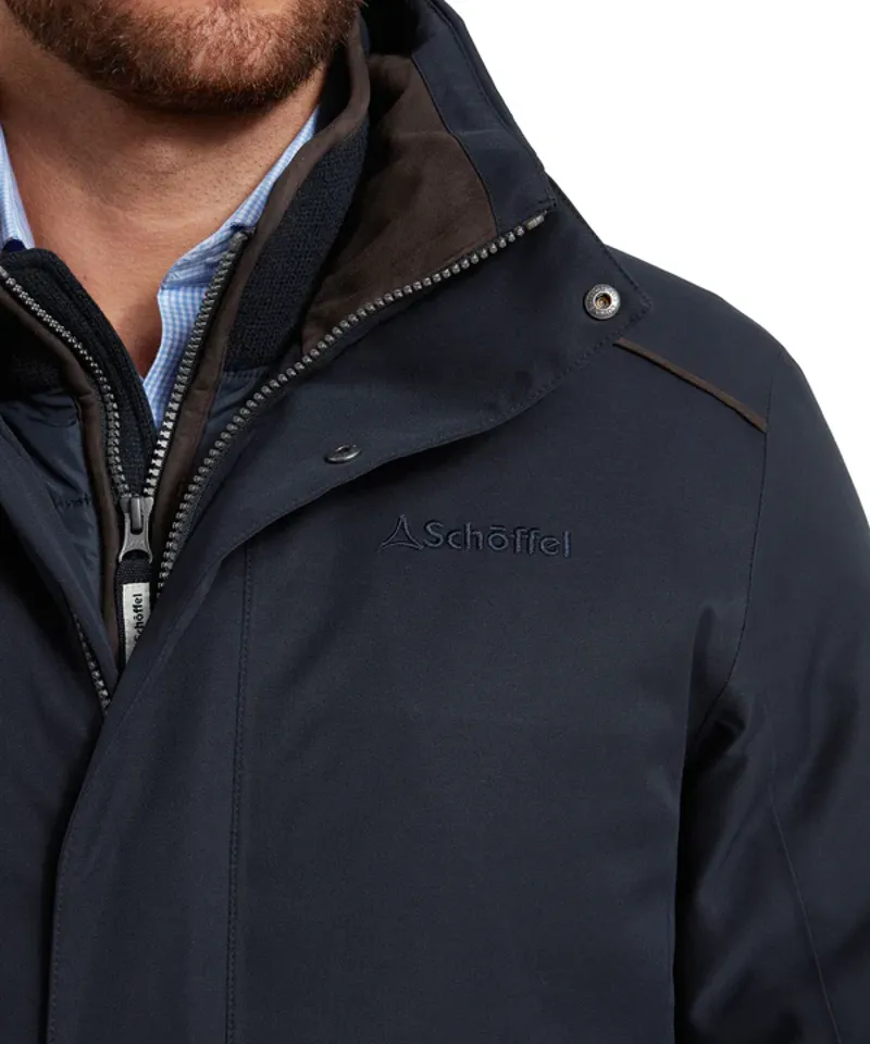 Schoffel Men's Whitton Waterproof Coat Navy-11