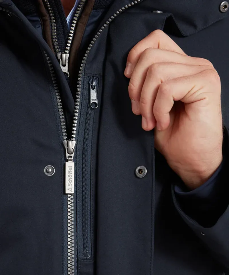 Schoffel Men's Whitton Waterproof Coat Navy-9