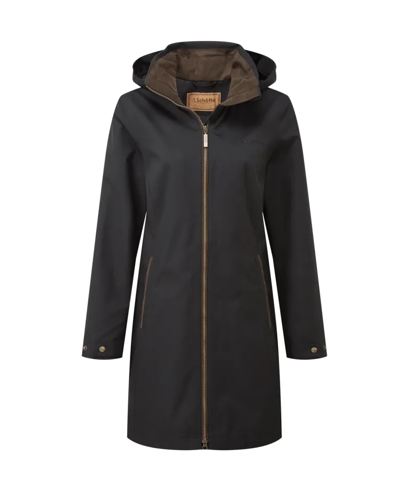 Schoffel Women's Allexton Waterproof Coat - Charcoal