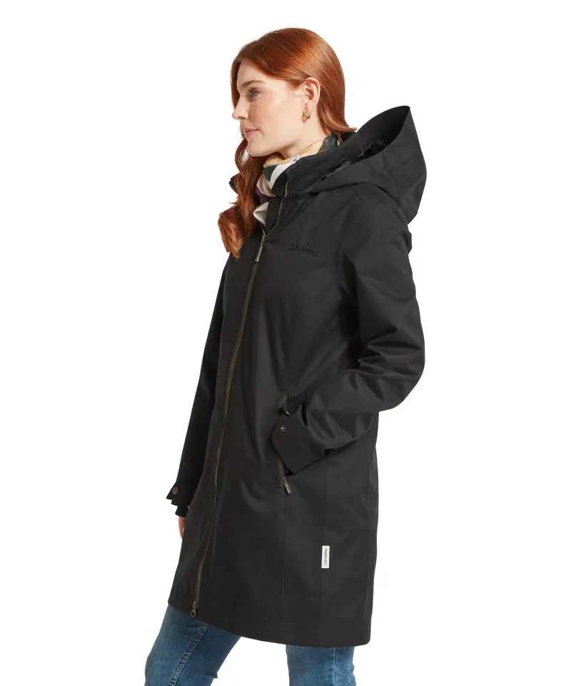 Schoffel Women's Allexton Waterproof Coat - Charcoal-2
