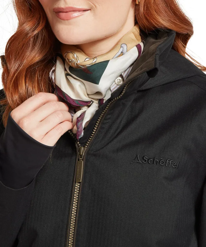 Schoffel Women's Allexton Waterproof Coat - Charcoal-4